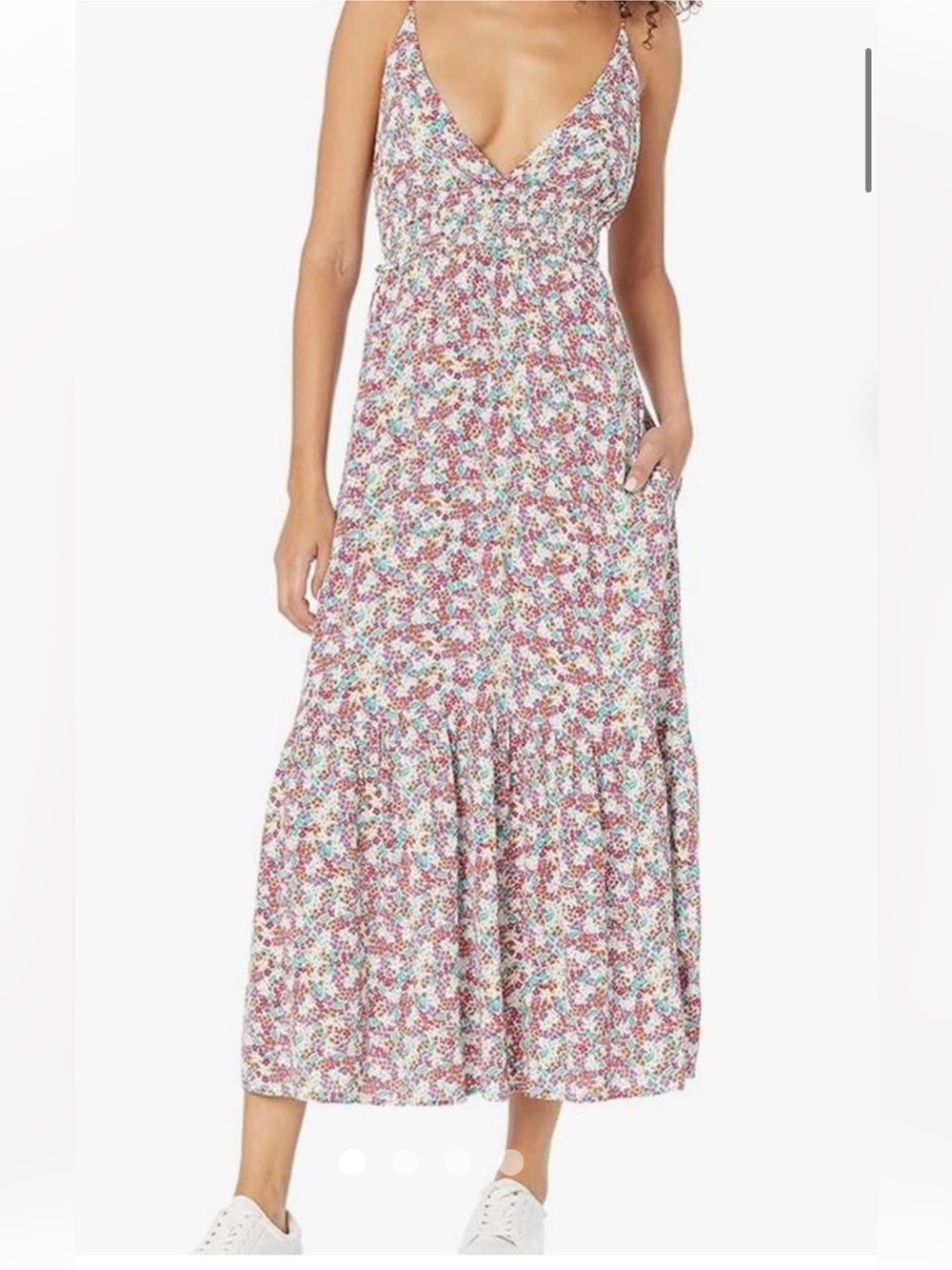Steve Madden Floral Smocked Sundress